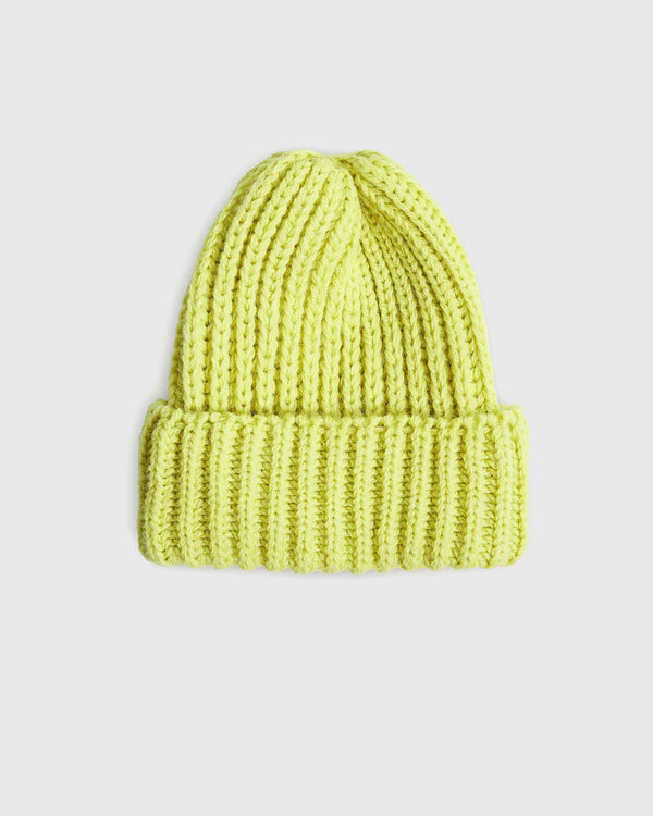 CAFE MOUNTAIN - WOOL TOQUE BEANIE GARDEN PEA