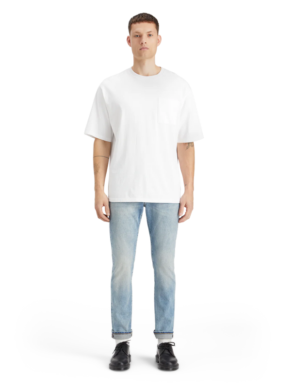 SCOTCH & SODA - ESSENTIALS RALSTON ORGANIC COTTON JEANS AQUA BLUE
