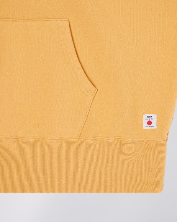 EDWIN - RAGLAN SLEEVE HOOD MUSTARD