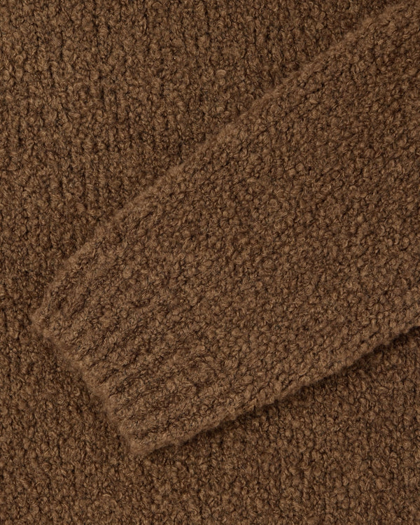 EDWIN - DUN TEXTURED SWEATER (TAUPE)