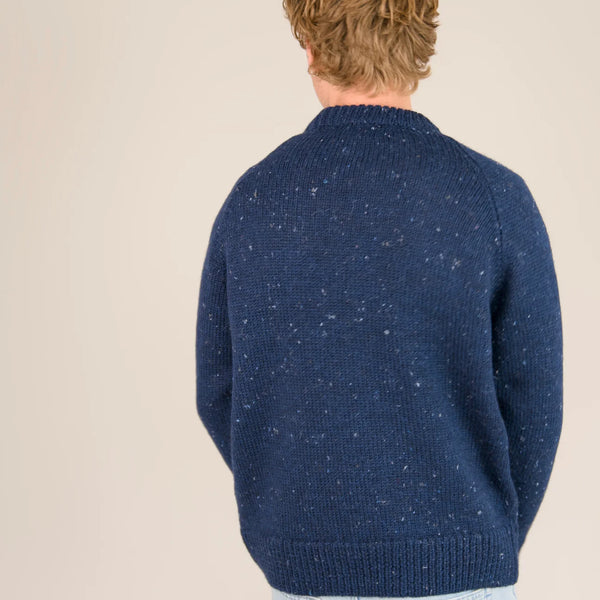 ORIGIN CHUNKY RAGLAN NEPP JUMPER (BLUE JOHN)