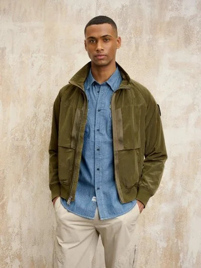 BLAUER - IRIDESCENT BOMBER GOETHE MILITARY GREEN