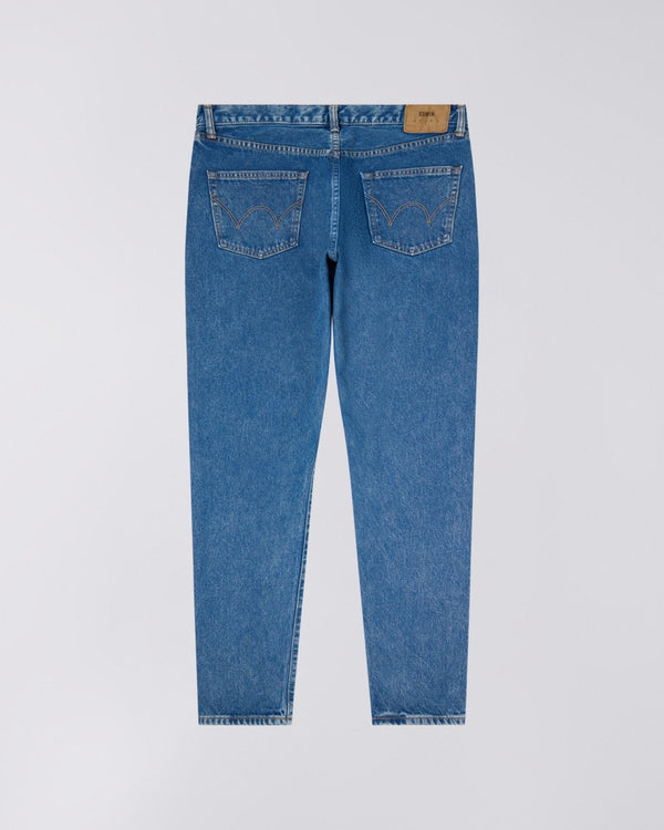 EDWIN - REGULAR TAPERED JEANS BLUE MID LIGHT USED