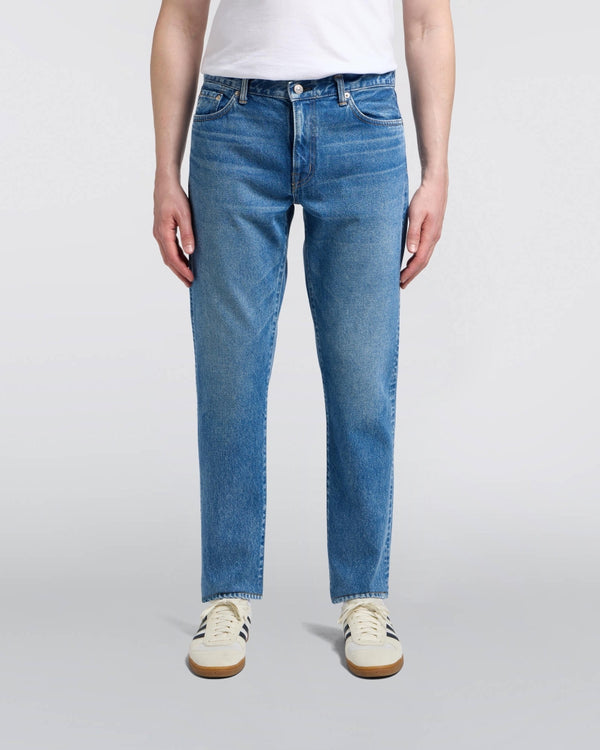 EDWIN - REGULAR TAPERED JEANS BLUE MID LIGHT USED