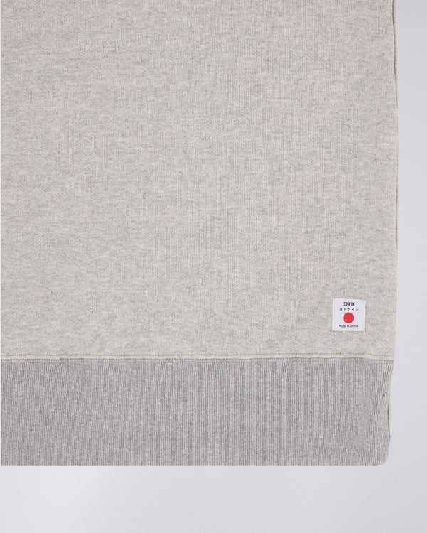 EDWIN - RAGLAN SLEEVE CREW GREY