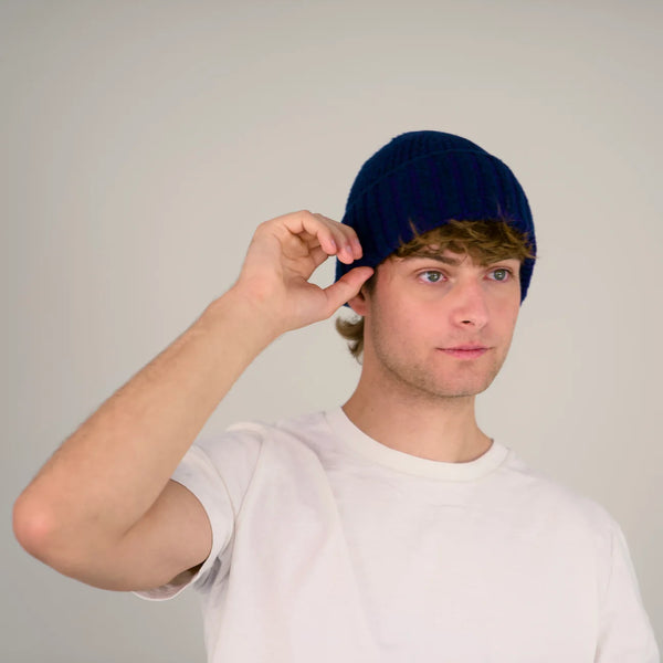 ORIGIN SOUFFLÉ PICADILLY BEANIE (PRUSSIAN BLUE)