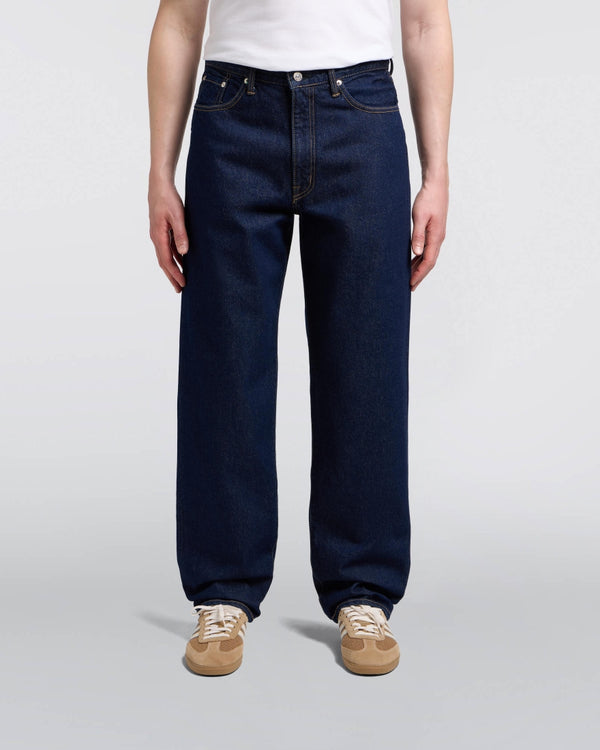 EDWIN - LOOSE JEANS BLUE RINSED