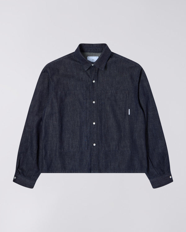 EDWIN - WORKMAN SHIRT LS (BLUE RINSED)