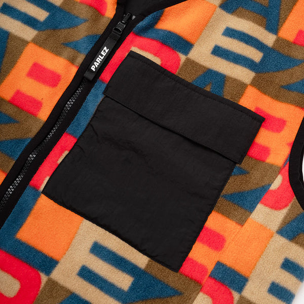 PARLEZ - ZONE FLEECE GILET (REVERSIBLE)