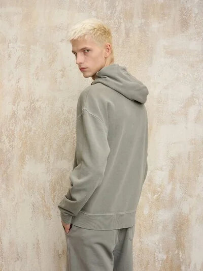 BLAUER - ALBRIGHT CLOSED HOODED SWEATSHIRT GRIFFON GREY