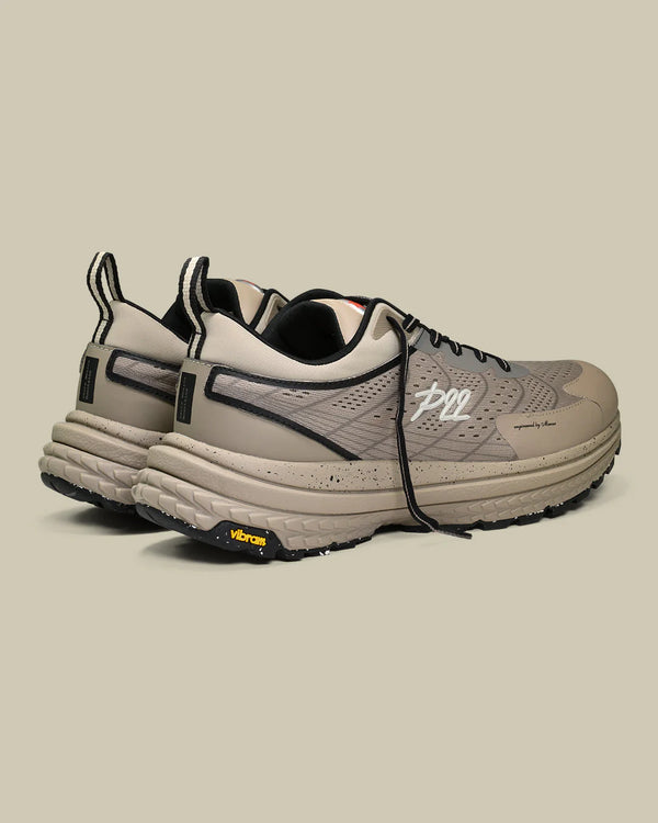 THE MERCER BRAND P22 VEGAN TRAIL RUNNING TRAINER BROWN