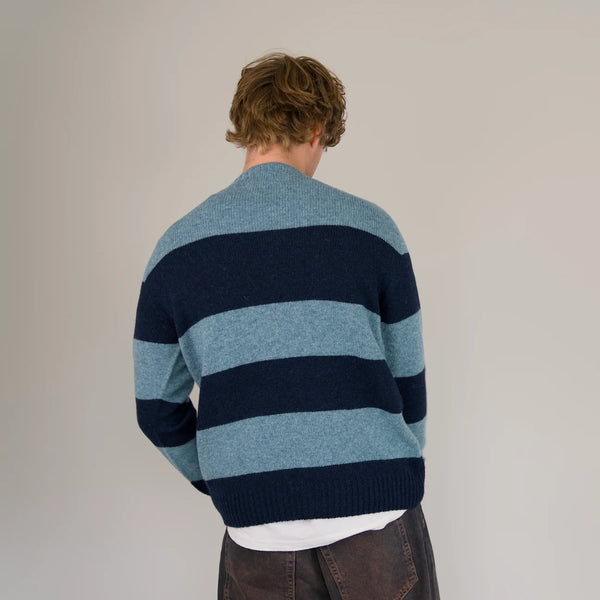 ORIGIN SEAMLESS CREW (STRIPED COSMOS)