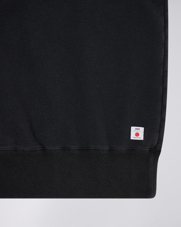 EDWIN - RAGLAN SLEEVE CREW BLACK