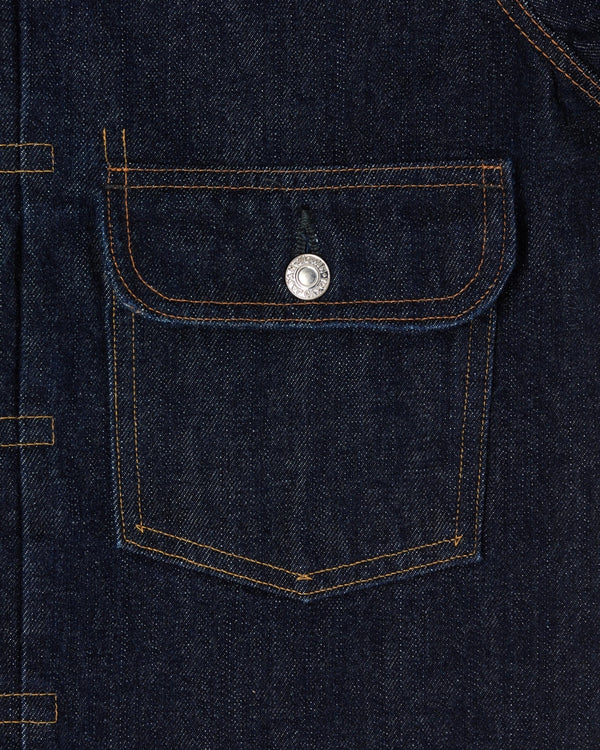 EDWIN - DENIM JACKET BLUE RINSED
