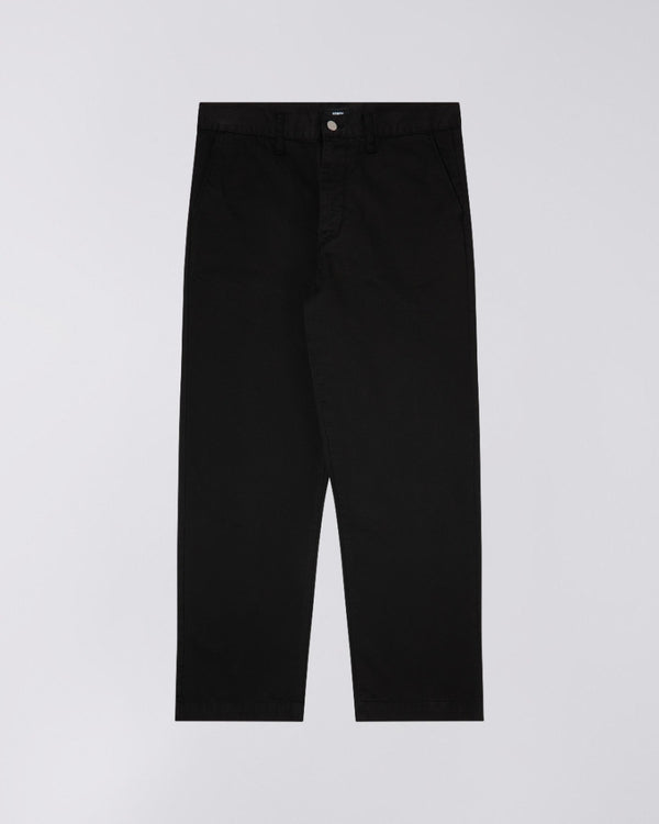 EDWIN - JAGA LOOSE PANT (BLACK GARMENT DYED)