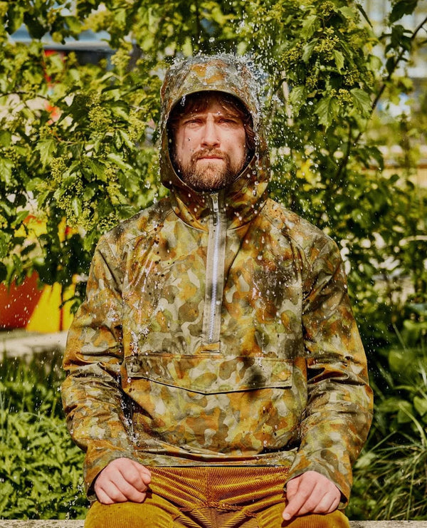 FUZZ - DALLAS SMOCK JACKET FOREST CAMO