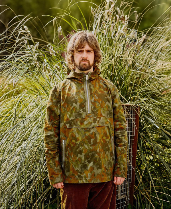 FUZZ - DALLAS SMOCK JACKET FOREST CAMO