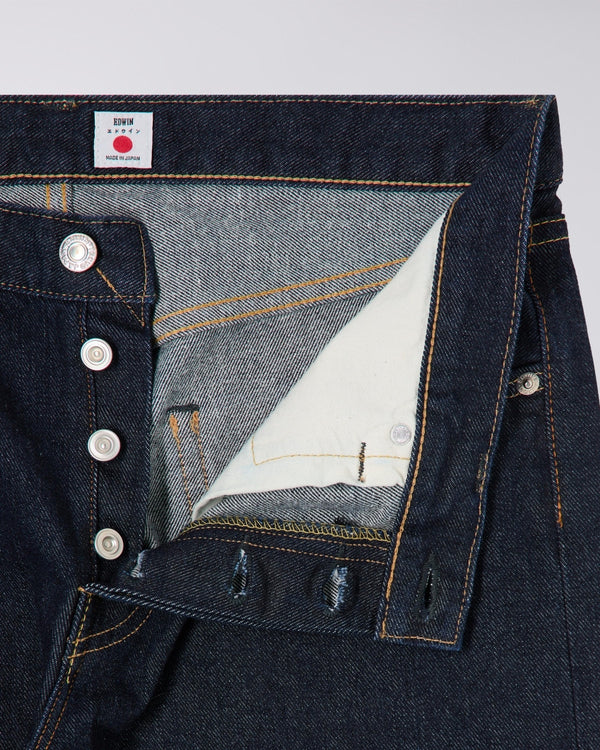 EDWIN - REGULAR TAPERED JEANS (YOSHIKO LEFT HAND) BLUE RINSED