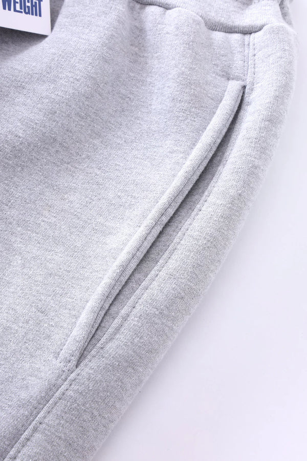 POWER GOODS - SUPER WEIGHT SWEATPANTS HEATHER GREY