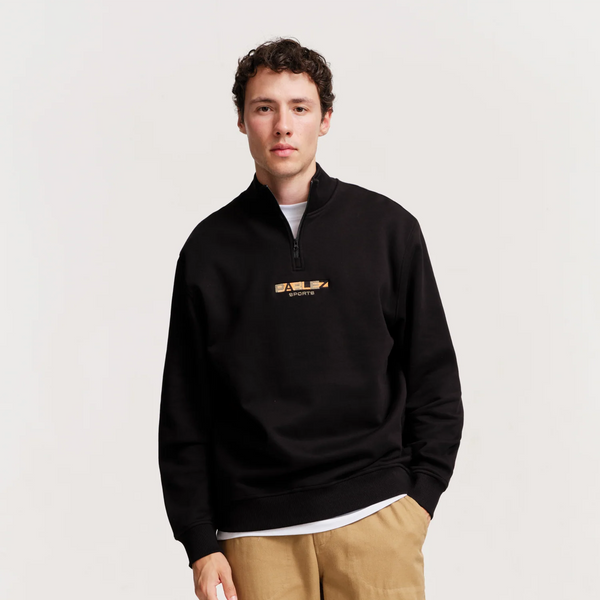 PARLEZ - ORA 1/4 ZIP (BLACK)