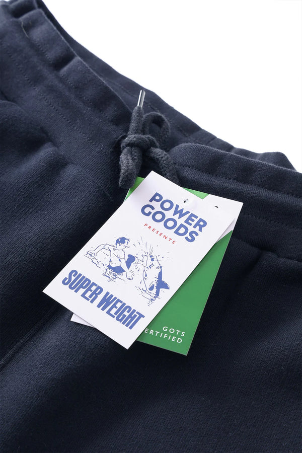 POWER GOODS - SUPER WEIGHT SWEATPANTS NAVY BLUE
