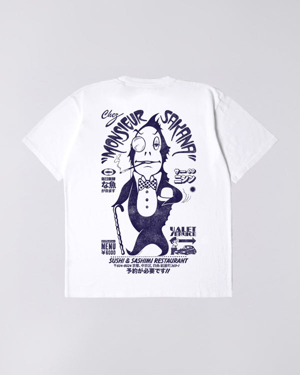 EDWIN - MONSIEUR SAKANA T-SHIRT WHITE