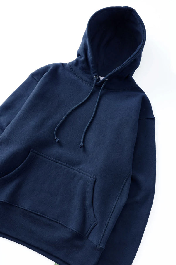 POWER GOODS - SUPER WEIGHT HOODIE NAVY BLUE