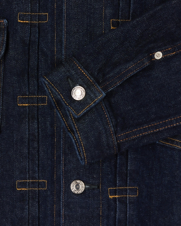 EDWIN - DENIM JACKET BLUE RINSED
