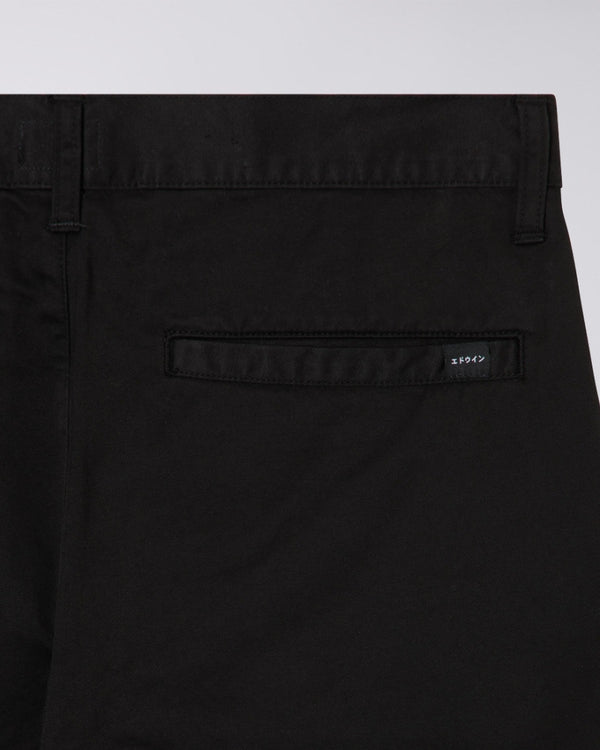 EDWIN - JAGA LOOSE PANT (BLACK GARMENT DYED)