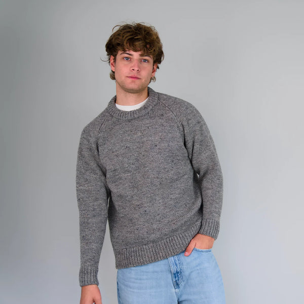 ORIGIN CHUNKY RAGLAN NEPP JUMPER (SADDLEWORTH)