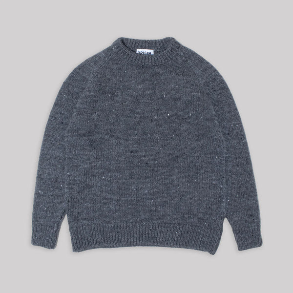 ORIGIN CHUNKY RAGLAN NEPP JUMPER (SADDLEWORTH)