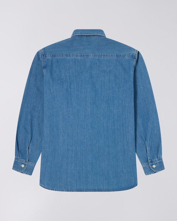 EDWIN - WORK SHIRT (BLUE/ LIGHT USED)