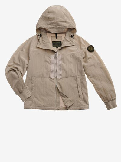 BLAUER - IRIDESCENT JACKET HARRY BEIGE