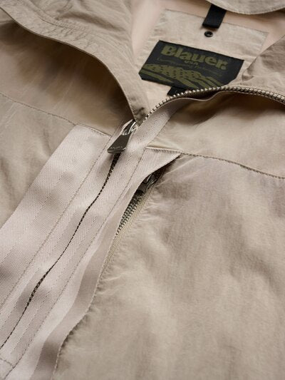 BLAUER - IRIDESCENT JACKET HARRY BEIGE