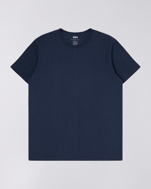EDWIN - DOUBLE PACK T SHIRT NAVY