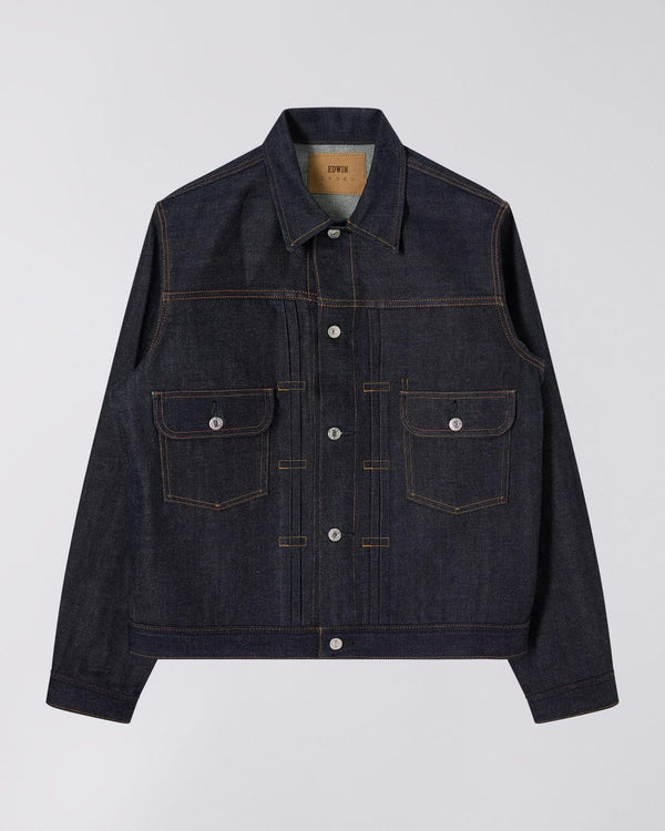 EDWIN - DENIM JACKET KURABO UNWASHED