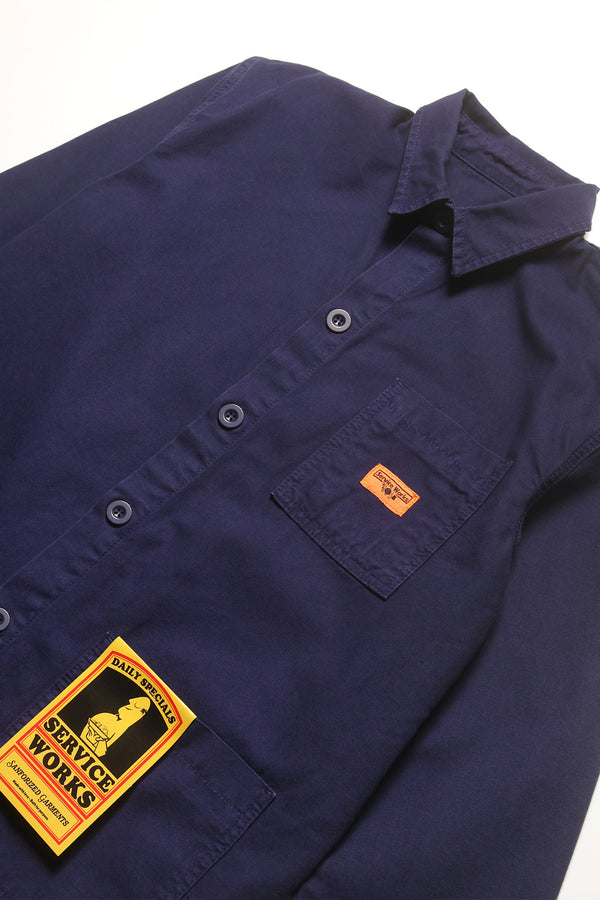 Service Works Coverall Jacket Navy
