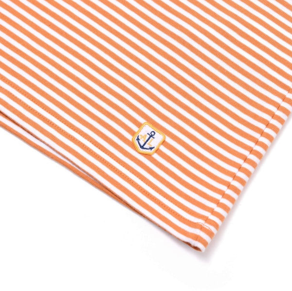 Armor Lux Striped T-Shirt - Orange & White