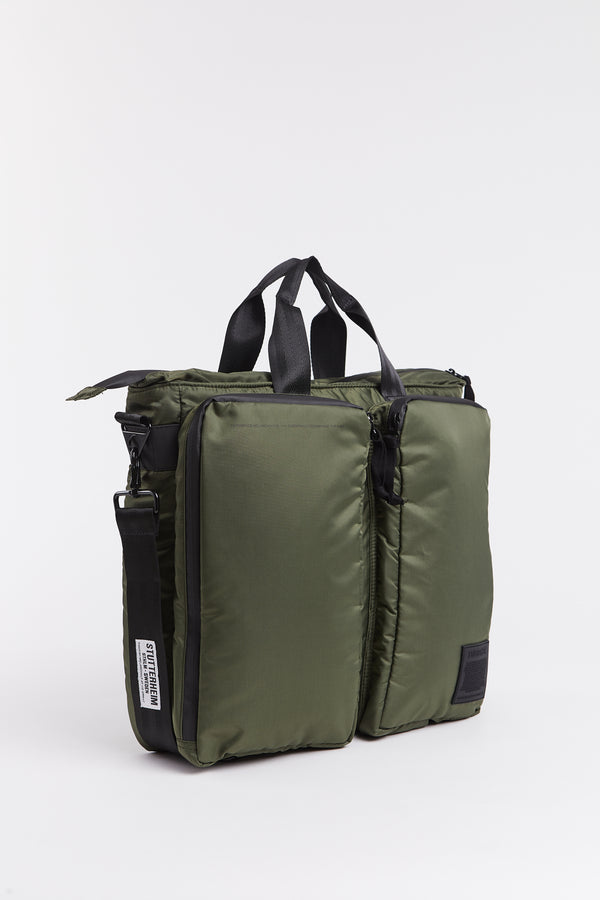 Stutterheim Utility Breif Tote - Olive