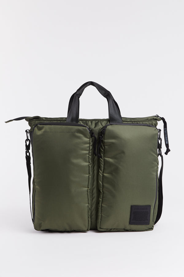 Stutterheim Utility Breif Tote - Olive
