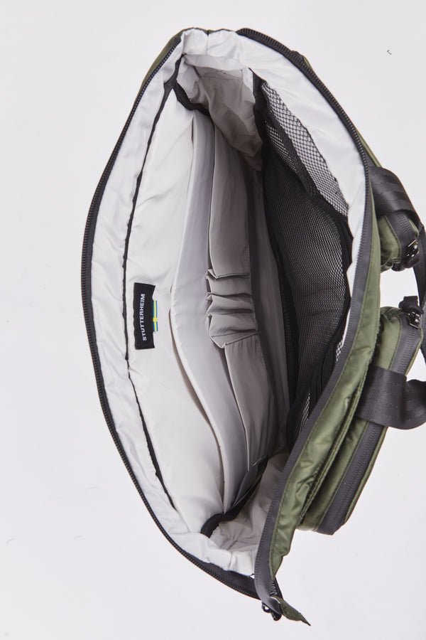 Stutterheim Utility Breif Tote - Olive