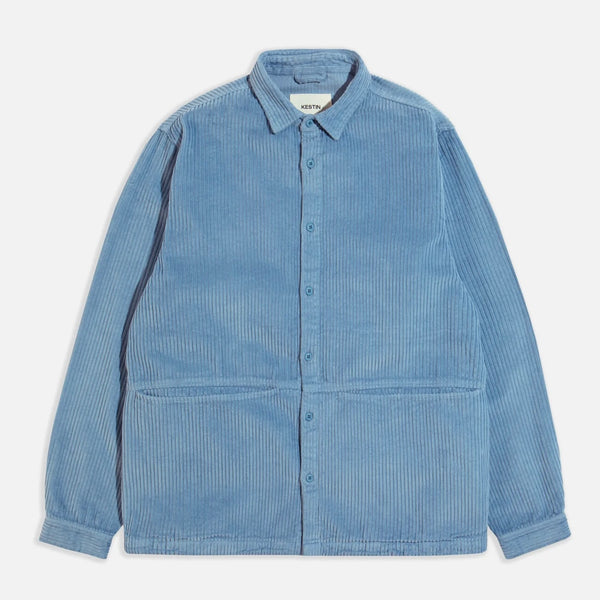 Kestin Armadale Overshirt - Sky Blue Cord
