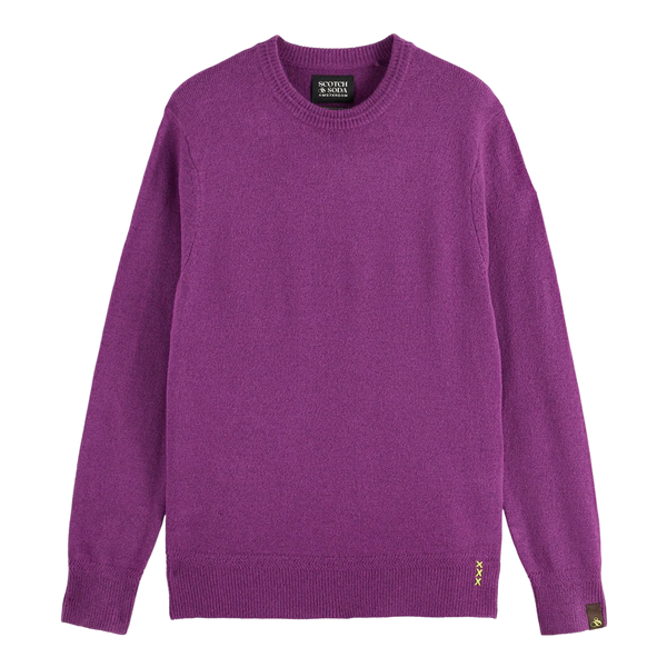 SCOTCH & SODA - SOFT KNIT REGULAR FIT JUMPER BERRY