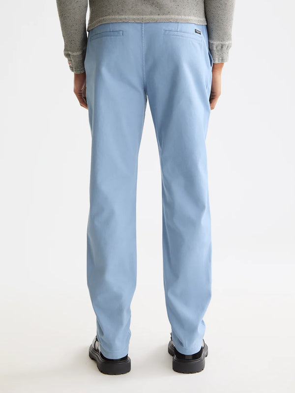 SCOTCH & SODA SEASONAL ESSENTIALS STUART SLIM CHINO FADED DENIM