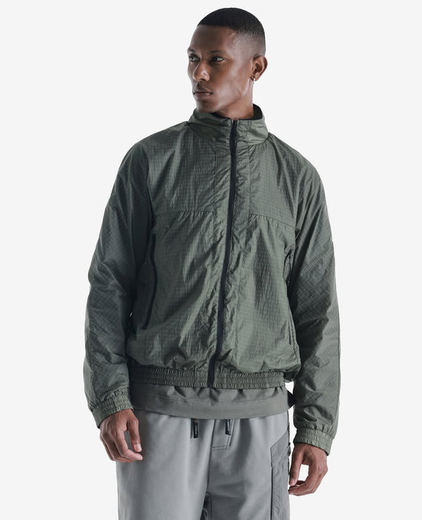 KRAKATAU - QM511 PACKABLE LIGHTWEIGHT WINDBREAKER CRISPR JACKET JADE