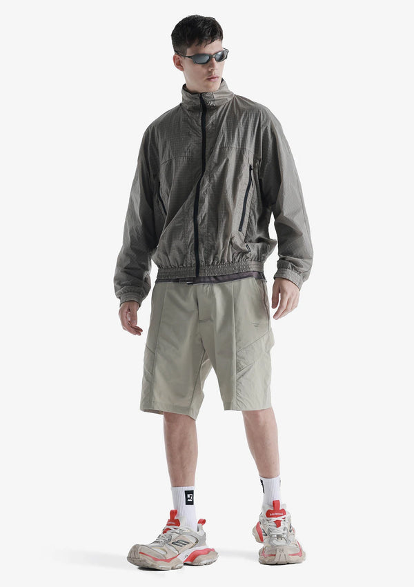 KRATAKAU - QM511 CRISPR PACKABLE LIGHTWEIGHT WINDBREAKER SAND