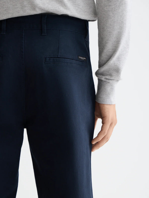 SCOTCH & SODA - SCOTCH & SODA - SEASONAL ESSENTIALS STUART SLIM CHINO NAVY