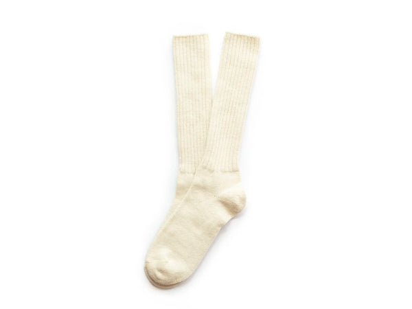 PATAPACA - RIBBED SOCK (UNDYED)