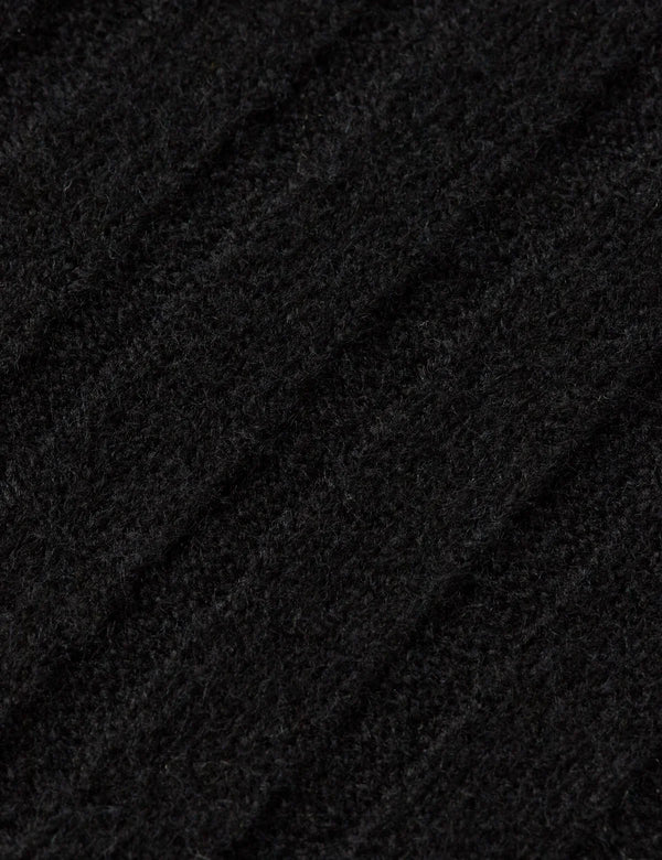 SCOTCH & SODA - SOFT KNIT DROPPED SHOULDER CARDIGAN METEORITE