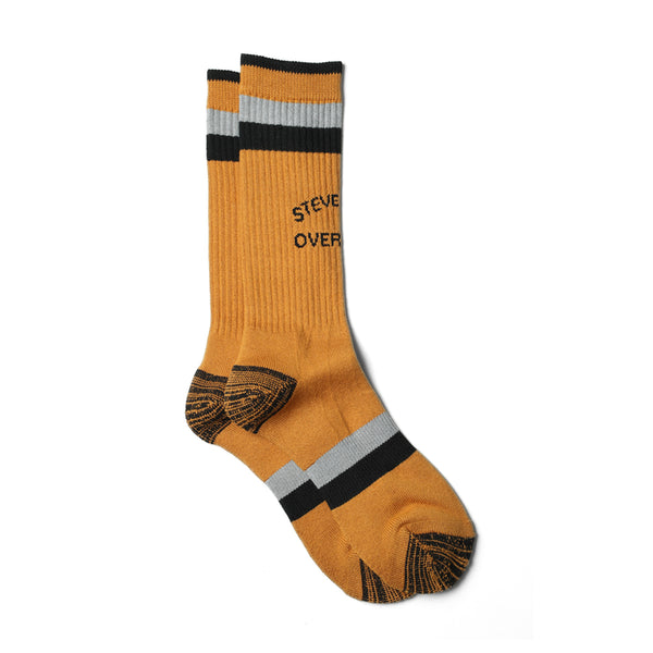 STEVENSON OVERALL CO. - OVER THE CALF ATHLETIC SOCKS YELLOW